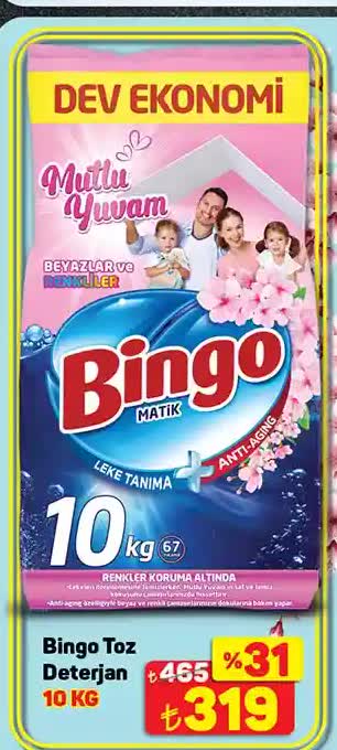 Bingo Toz Deterjan 10 Kg image