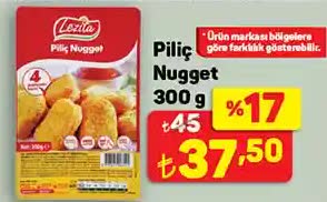 Lezita Piliç Nugget 300 g image