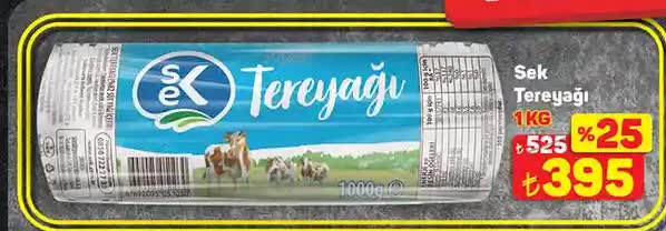 Sek Tereyağı 1000g image
