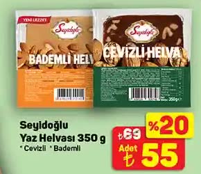 Seyidoğlu Yaz Helvası 350 g Bademli Cevizli image