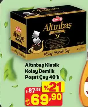 Altınbaş Kolay Demlik Çay 40'lı image