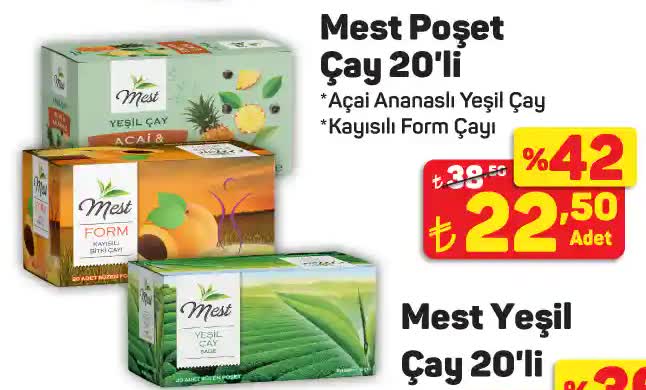 Mest Yeşil Çay 20'li image