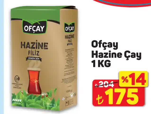 Ofçay Hazine Çay 1 Kg image