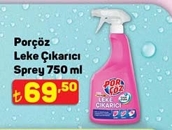 Porçöz Leke Çıkarıcı Sprey 750 ml image