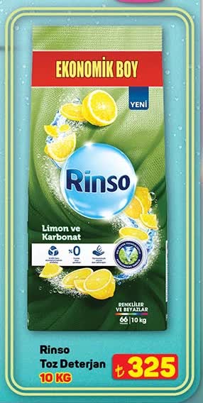 Rinso Toz Deterjan 10 Kg image