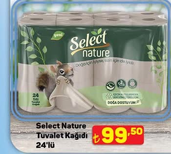 Select Nature Tuvalet Kağıdı 24'lü image