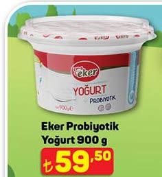 Eker Probiyotik Yoğurt 900 g image