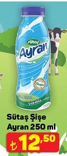 Sütaş Şişe Ayran 250 ml image