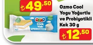 Ozmo Cool Yogu Yoğurtlu ve Propiyotikli Kek 30 g image