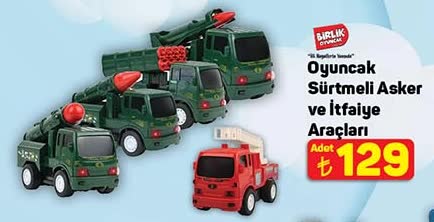 Sürtmeli Asker ve İtfaiye Araçları image