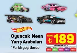 Hot Wheels Yarış Arabaları Oyuncak Neon image