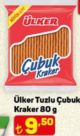 Ülker Tuzlu Çubuk Kraker 80 g image