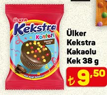 Ulker Kekstra Kakaolu Kek 38 g image
