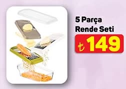 5 Parça Rende Seti image