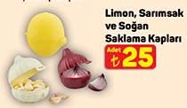 Limon, Sarımsak ve Soğan Saklama Kapları image