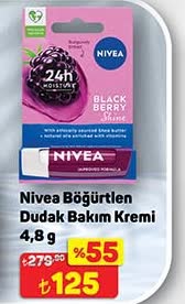 Nivea Böğürtlen Dudak Bakım Kremi image