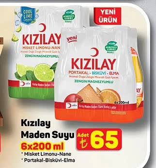 Kızılaya Maden Suyu 6x200 ml image