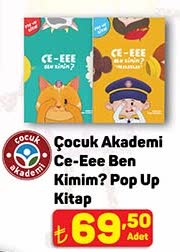 Çocuk Akademi Ce-Eee Ben Kimim? Pop Up Kitap image
