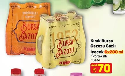Kinik Bursa Gazozu Gazlı İçecek image