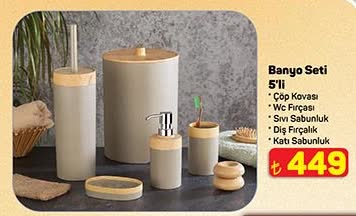 Banyo Seti 5'li image