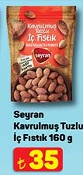 Seyran Kavrulmuş Tuzlu İç Fıstık image