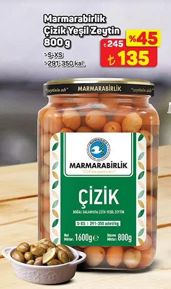 Çizik Yeşil Zeytin image