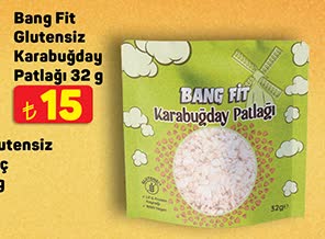 Bang Fit Glutensiz Karabuğday Patlağı image