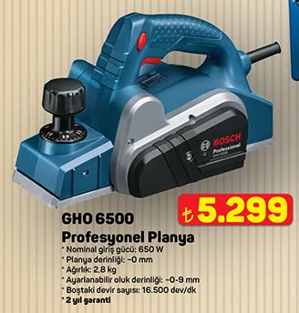 GHO 6500 Profesyonel Planya image