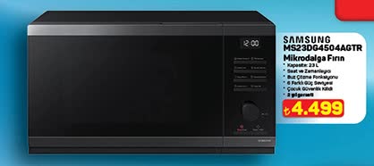 SAMSUNG MS23DG4504AGTR Mikrodalga Fırın image
