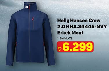 Helly Hansen Crew 2.0 HHA.34445-NVY Erkek Mont image