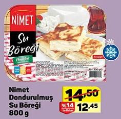 Nimet Dondurulmuş Su Böreği 800 g image