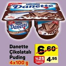 Danette Çikolatalı Puding 4x100 g image