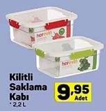 Kilitli Saklama Kabı 2,2 L image