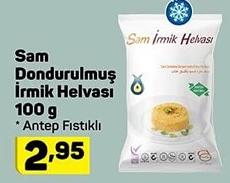 Sam Dondurulmuş İrmik Helvası 100 g image