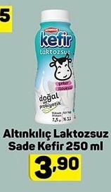 Altınkılıç Laktozsuz Sade Kefir 250 ml image