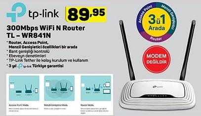 TP-Link 300 Mbps Wifi N Router TL - WR841N image