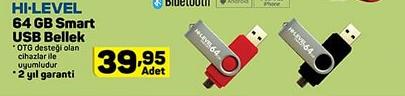 Hi-Level 64 GB Smart USB Bellek image