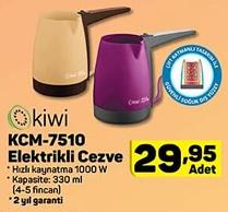 Kiwi KCM-7510 Elektrikli Cezve image