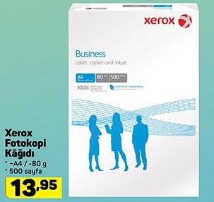 Xerox Fotokopi Kağıdı A4 80 g 500 Sayfa image