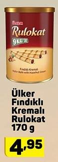 Ülker Fındıklı Kremalı Rulokat 170 g image