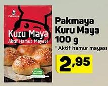 Pakmaya Kuru Maya 100 g Aktif Hamur Mayası image