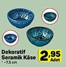 Dekoratif Seramik Kase 7,5 cm image