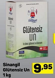 Sinangil Glütensiz Un 1 kg image