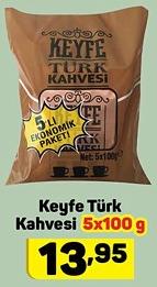 Keyfe Türk Kahvesi 5x100 g image