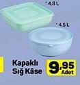 Kapaklı Sığ Kase 4,8 L / 4,5 L image