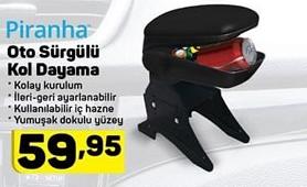 Piranha Oto Sürgülü Kol Dayama image