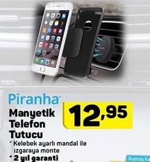 Piranha Manyetik Telefon Tutucu image