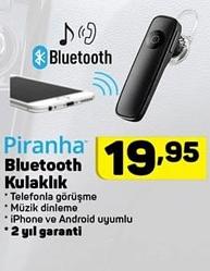 Piranha Bluetooth Kulaklık image