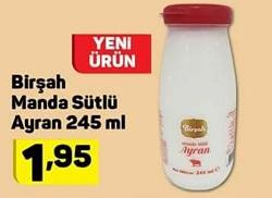 Birşah Manda Sütlü Ayran 245 ml image