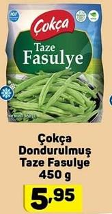 Çokça Dondurulmuş Taze Fasulye 450 g image